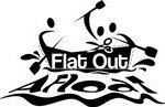 Flat Out Afloat logo male