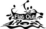Flat Out Afloat logo male