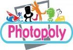 Photopoly logo male