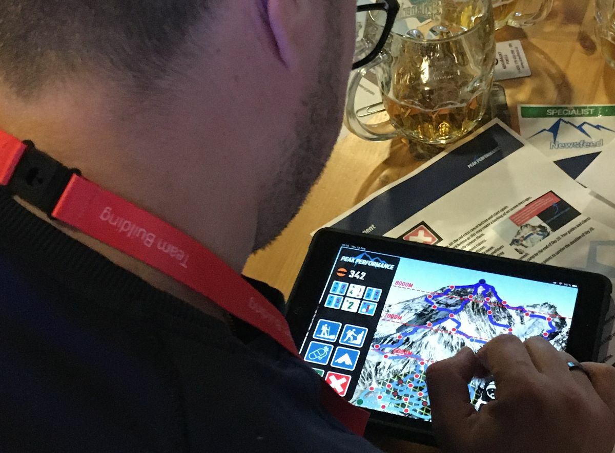 Teams Peak Online Remote Teambuilding by Catalyst