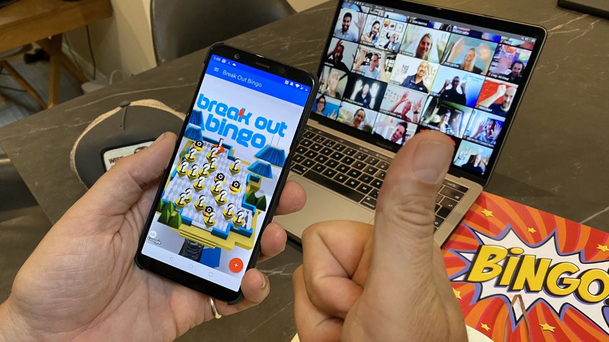 Break Out Bingo Online Catalyst Teamuilding on Your Cellphone