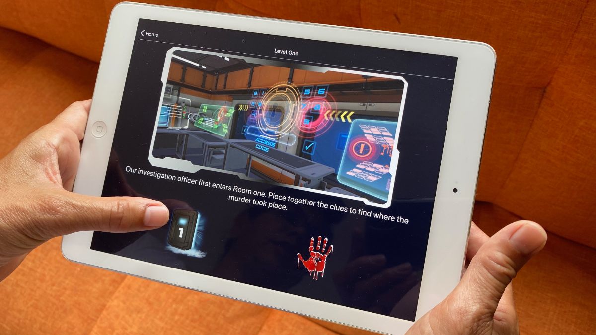 Space Odyssey Online Teambuilding Tablet Screenshot