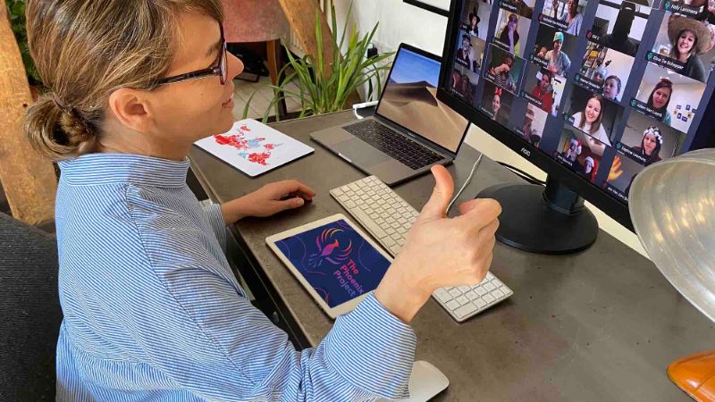 The Phoenix Project Online Teambuilding - hracka pri hre