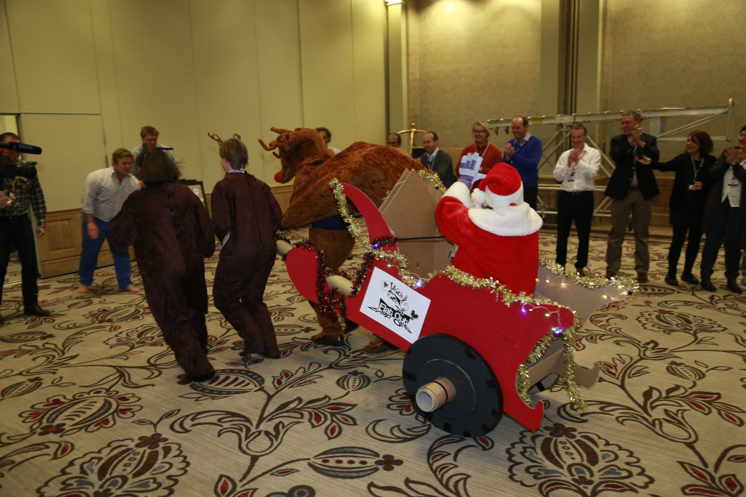Flat Out Sleigh - Fotka z Teambuildingu